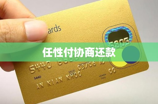 任性付协商还款
