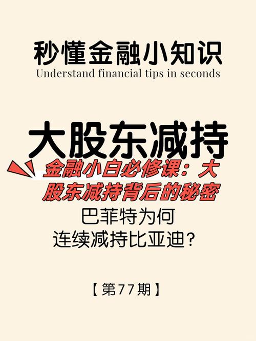 大股东减持原因分析及市场信号解读_大股东减持行为及对股价影响_大股东低位减持的目的