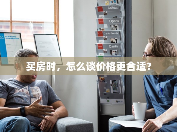 买房谈价格有啥技巧？做好准备选对时机，轻松拿下理想价