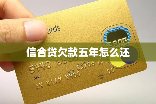 信合贷欠款五年怎么还