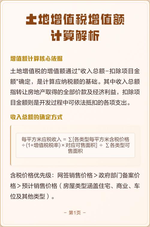 土地增值税怎么算？附计算题公式与步骤